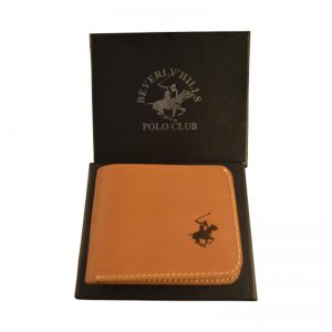 Beverly Hills Polo Club Dompet / Wallet Pria - Barley - Brown [MAWCNB901C]
