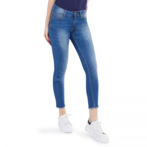 Beverly Hills Polo Club Ladies Jeans/Celana Jeans Wanita - Lasya - Blue [LBDFLL901B]