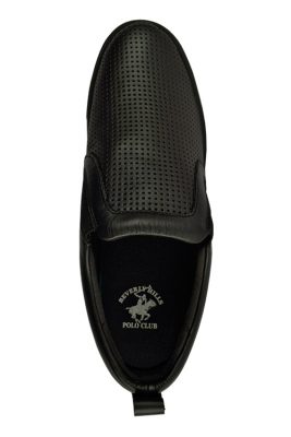 Beverly Hills Polo Club Slip On Shoes Woman/Sepatu Slip On Wanita - Elycia - Black [LFSONE904H]