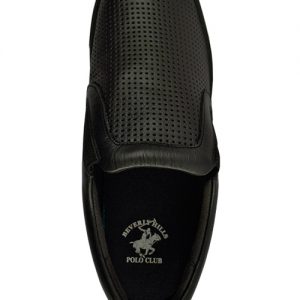 Beverly Hills Polo Club Slip On Shoes Woman/Sepatu Slip On Wanita - Elycia - Black [LFSONE904H]