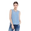 Beverly Hills Polo Club Tee Sleeveless Wanita - Emily - Blue [LTBFSE906B]
