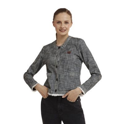 Beverly Hills Polo Club Ladies Blazer/ Blazer Wanita - Daisa - Navy [LTOBLD901N]