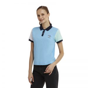 Beverly Hills Polo Club Ladies Polo Shirt / Kaos Polo Wanita - Dalia - Blue [LTPFSD906B]