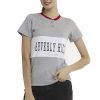 Beverly Hills Polo Club Tee Shirt Ladies / Tee Shirt Wanita - Canaya - Grey [LTTHSC905A]