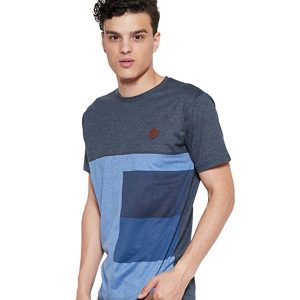 Beverly Hills Polo Club 2 Tone Tee Men S/S TShirt Pria - Navy [MTTFSE903N]